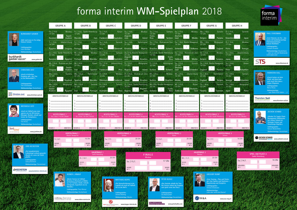 Der WMPlaner von forma interim forma interim